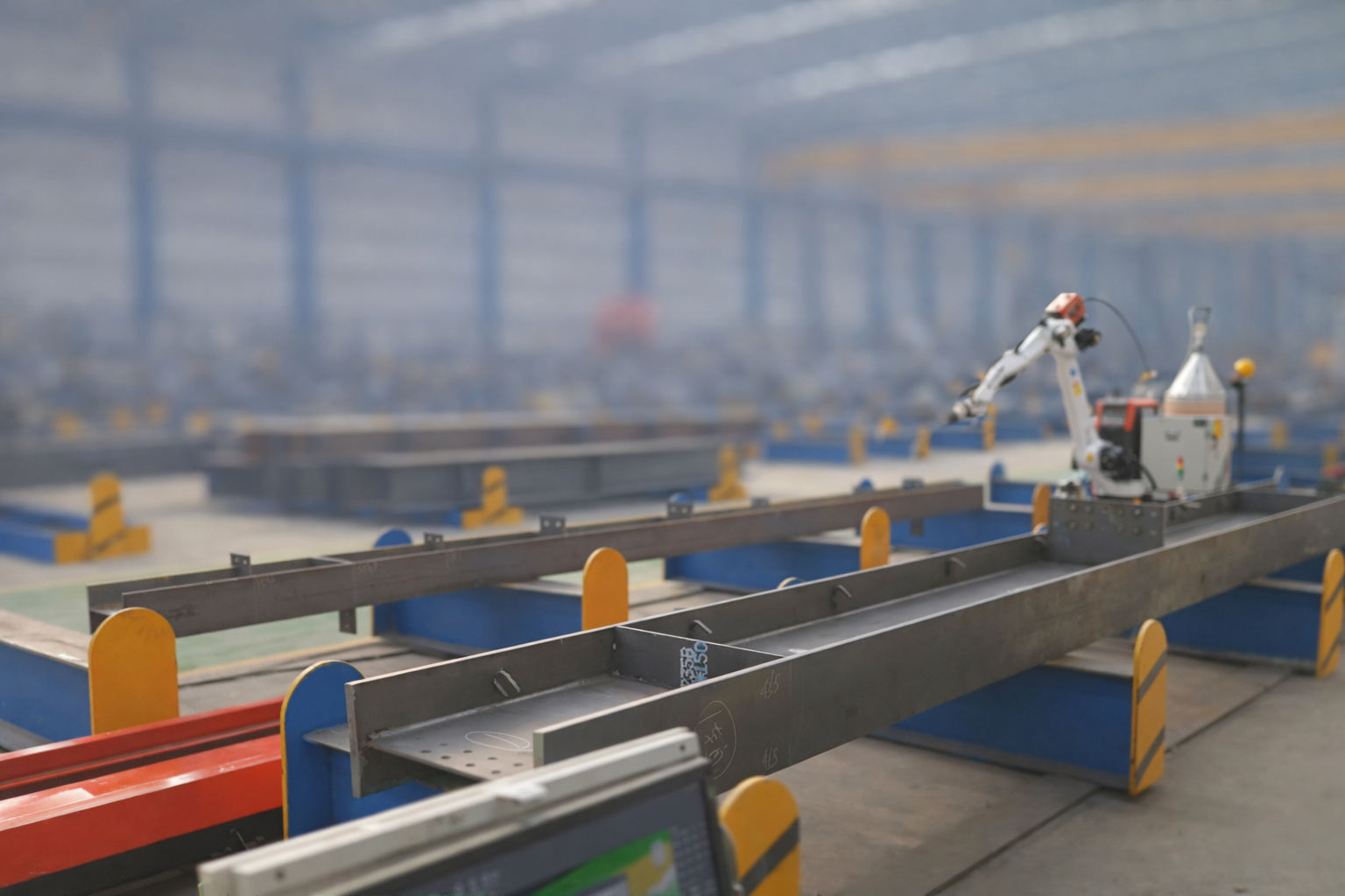 Welding Fabrication Scene - Steel Structure Fabrication Services Toronto