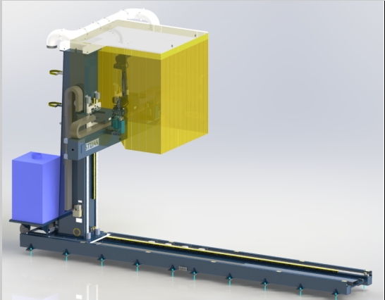 High-Precision Three-Axis Ground Rail System