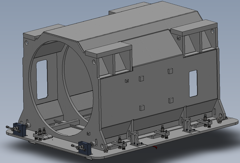 Wind Turbine Base Mount Welding Fixture