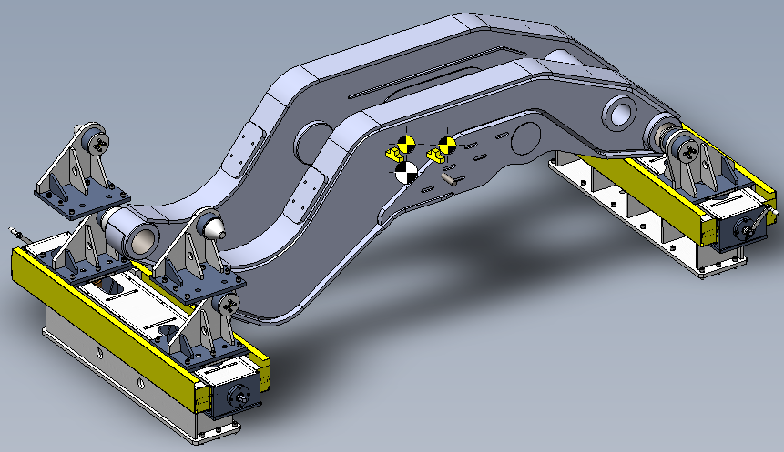 Loader Boom Welding Positioning System