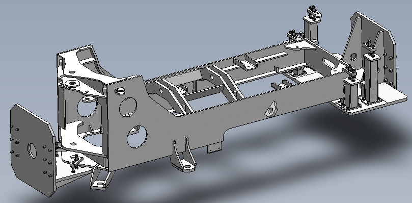 Rear Frame Welding Assembly Jig