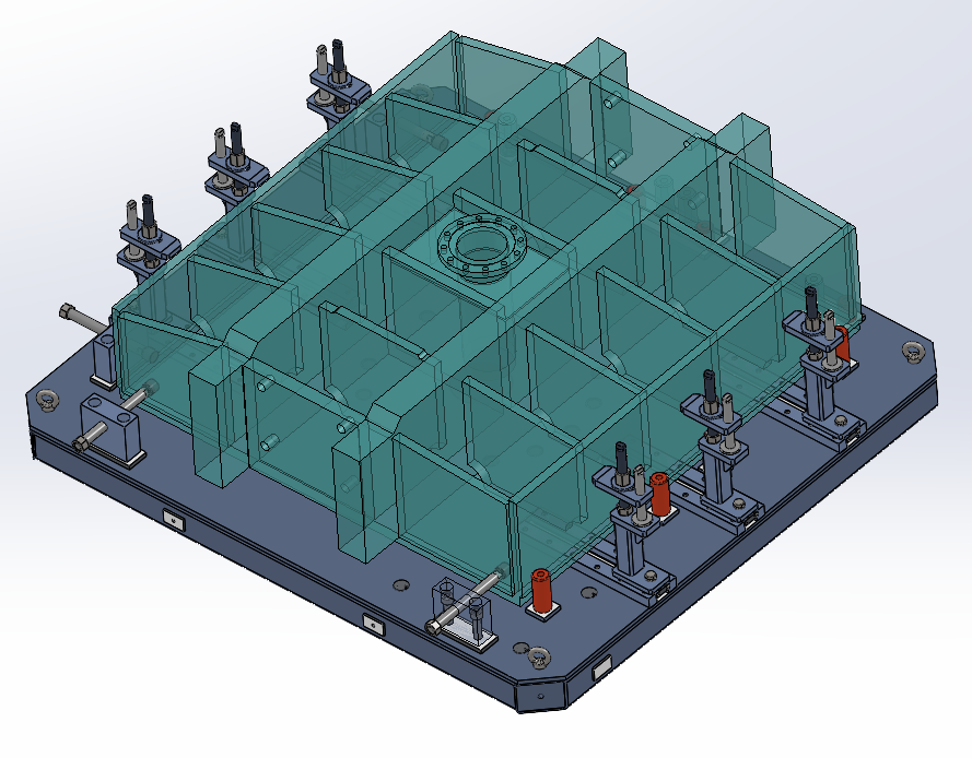 Filter Press Structural Welding Fixture