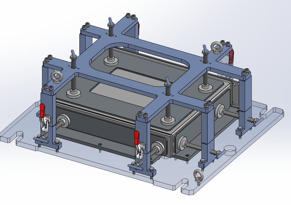 Aluminum Alloy Chassis Welding Fixture