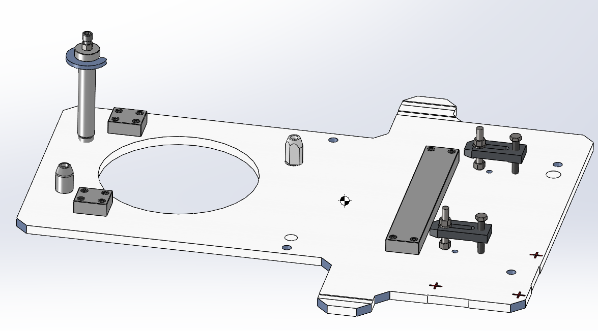 Connecting Rod Bracket Fixture