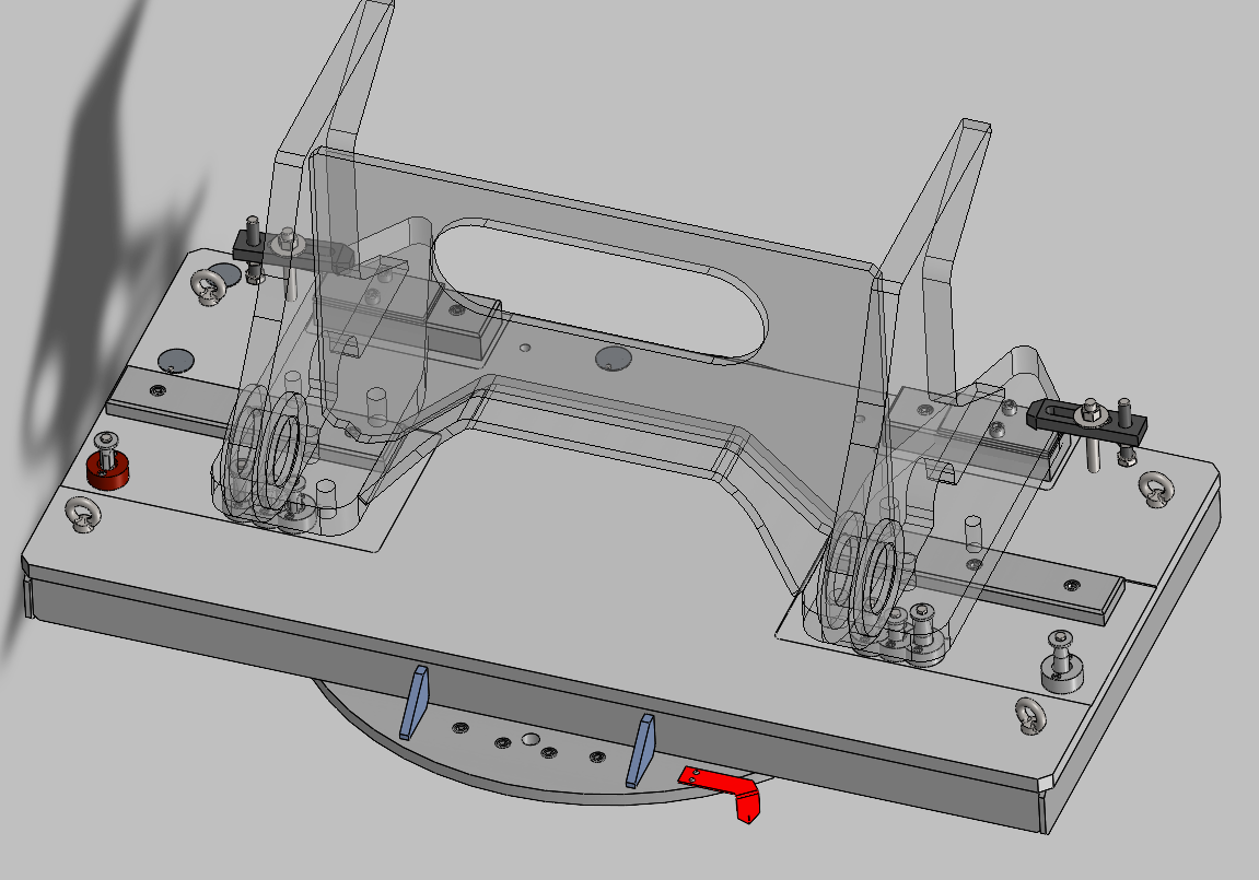 Front Frame Clamping Fixture
