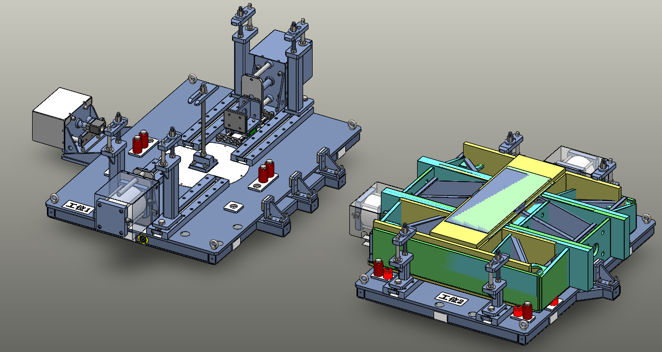 Cylinder Base & Thrust Plate Welding Fixture