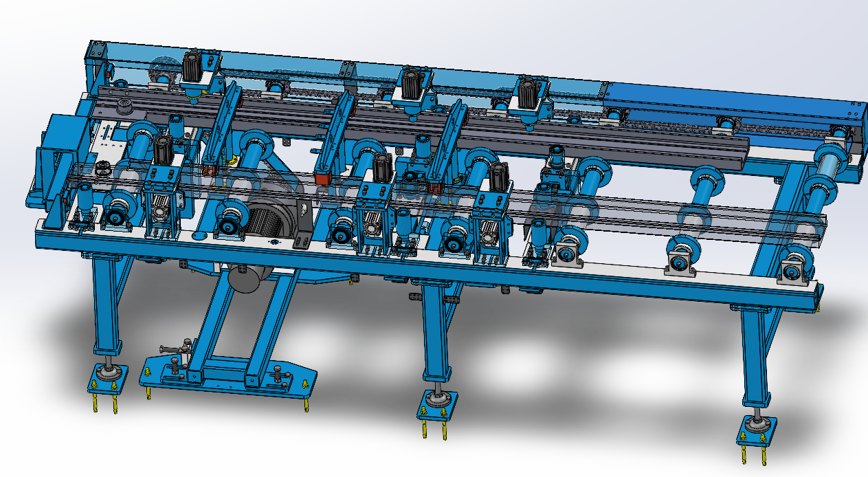 Outer Mast Bushings Alignment & Welding Fixture