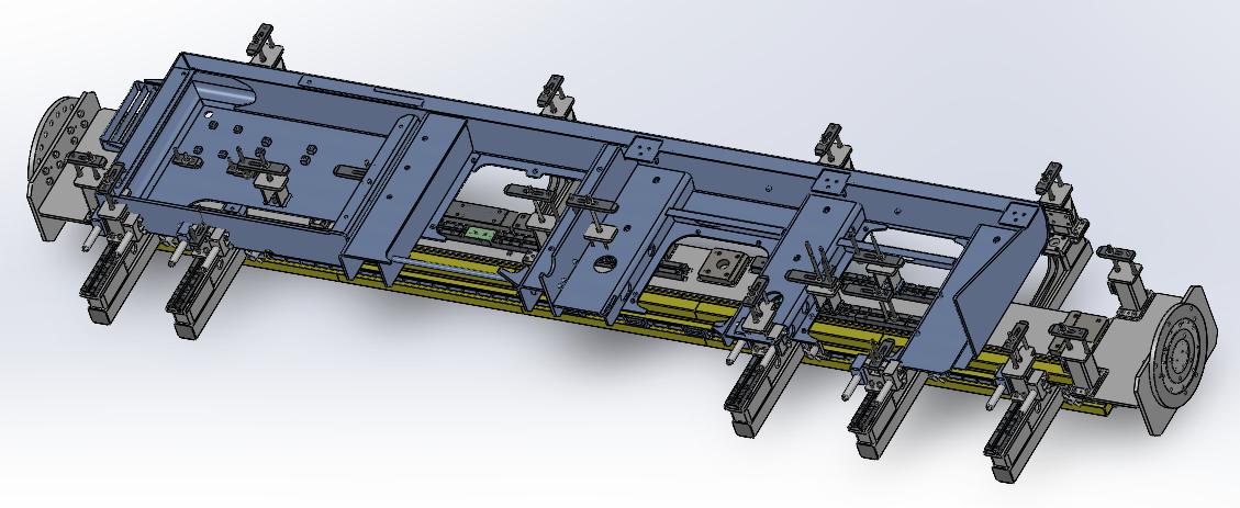 Left/Right Skirt Frame Welding Jig