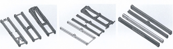Aerial Work Platform Fork Frame Tooling