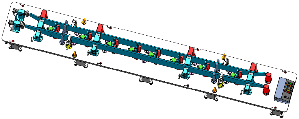 No.150 Side Frame Assembly Jig