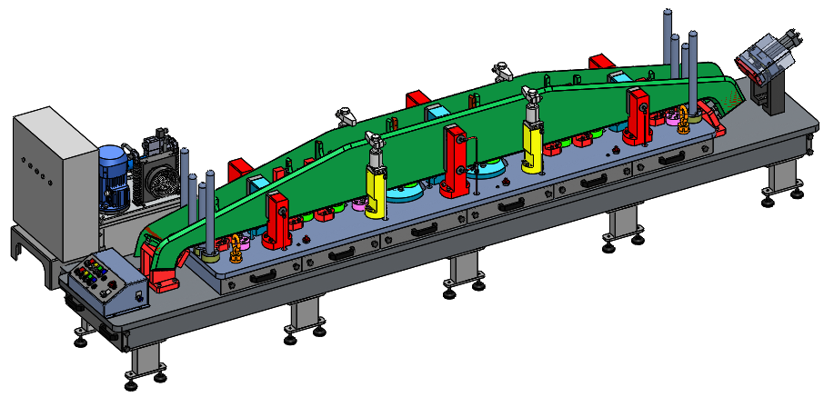 No.158 Side Frame Assembly Jig