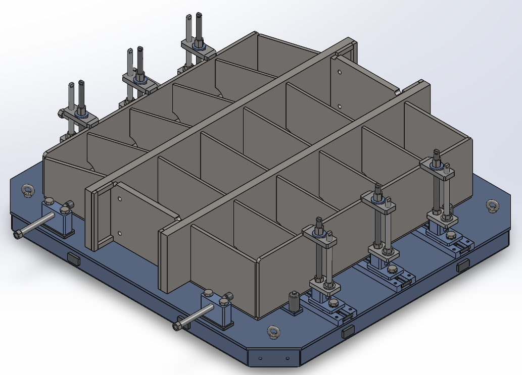 8-Ton Pressure Plate & Thrust Block Tooling