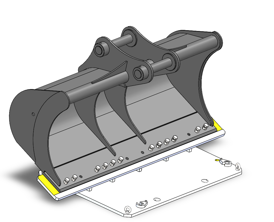 Loader Bucket Welding Jig