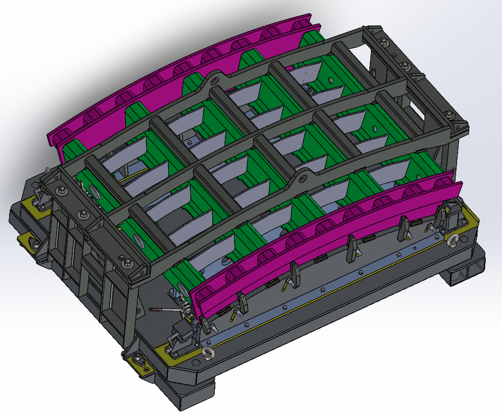 Stator Bracket Assembly (Convex Profile) Jig