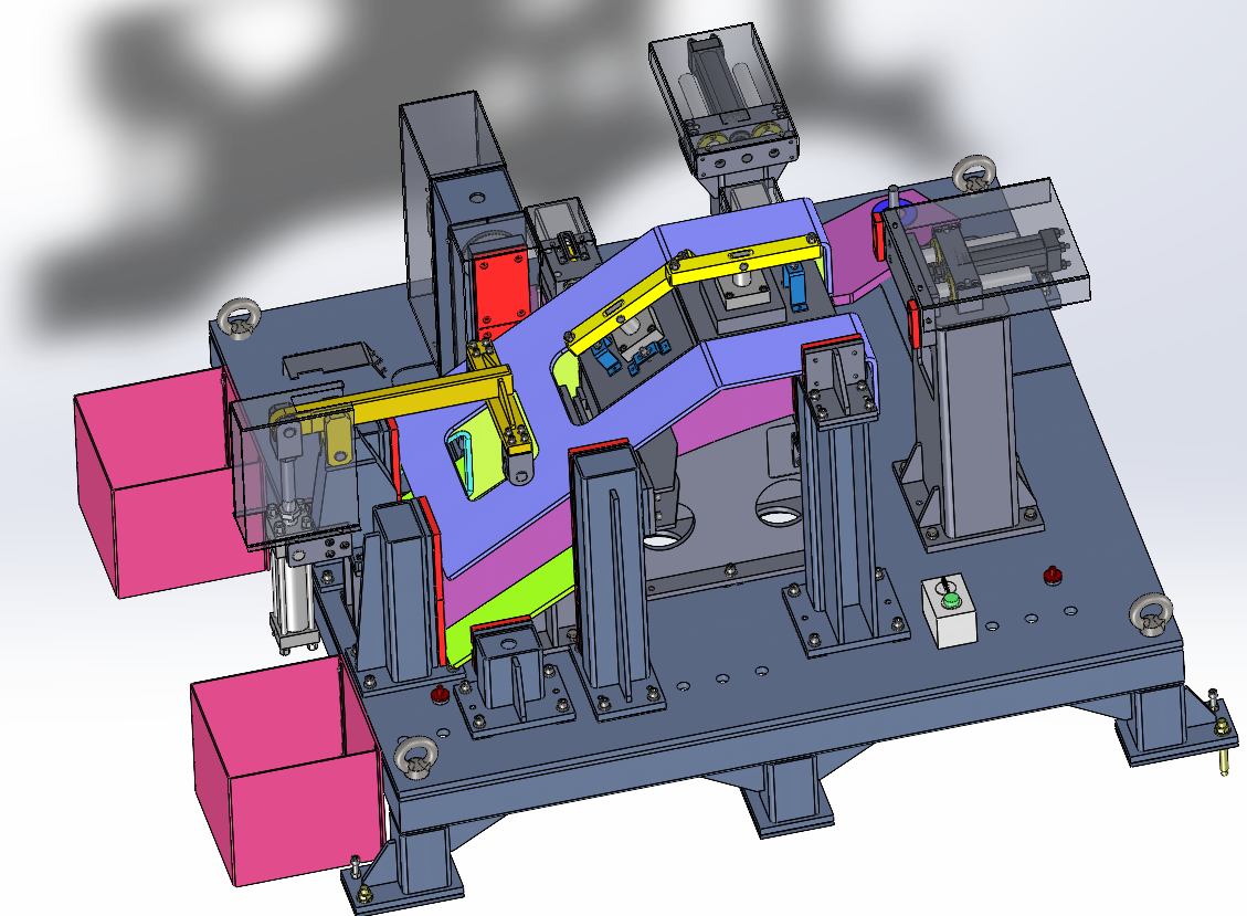Turntable Rear Intermediate Assembly Fixture