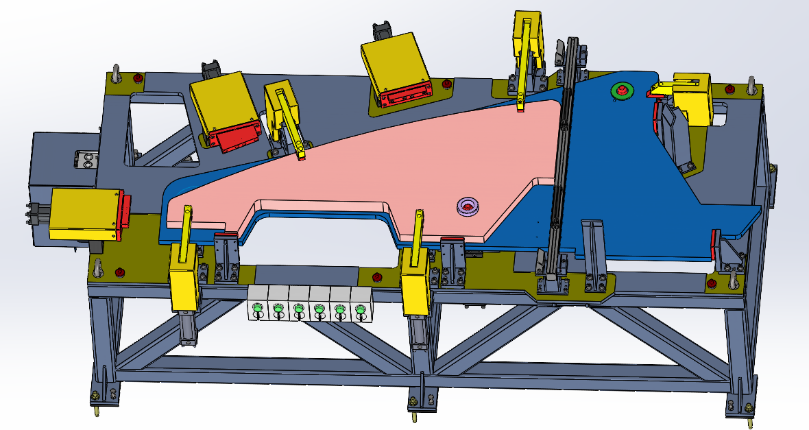 Left Side Panel Assembly & Welding Jig (BA22RT)