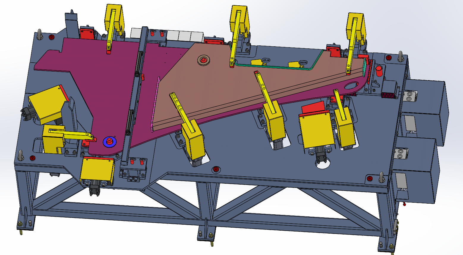 Left Side Panel Assembly & Welding Fixture