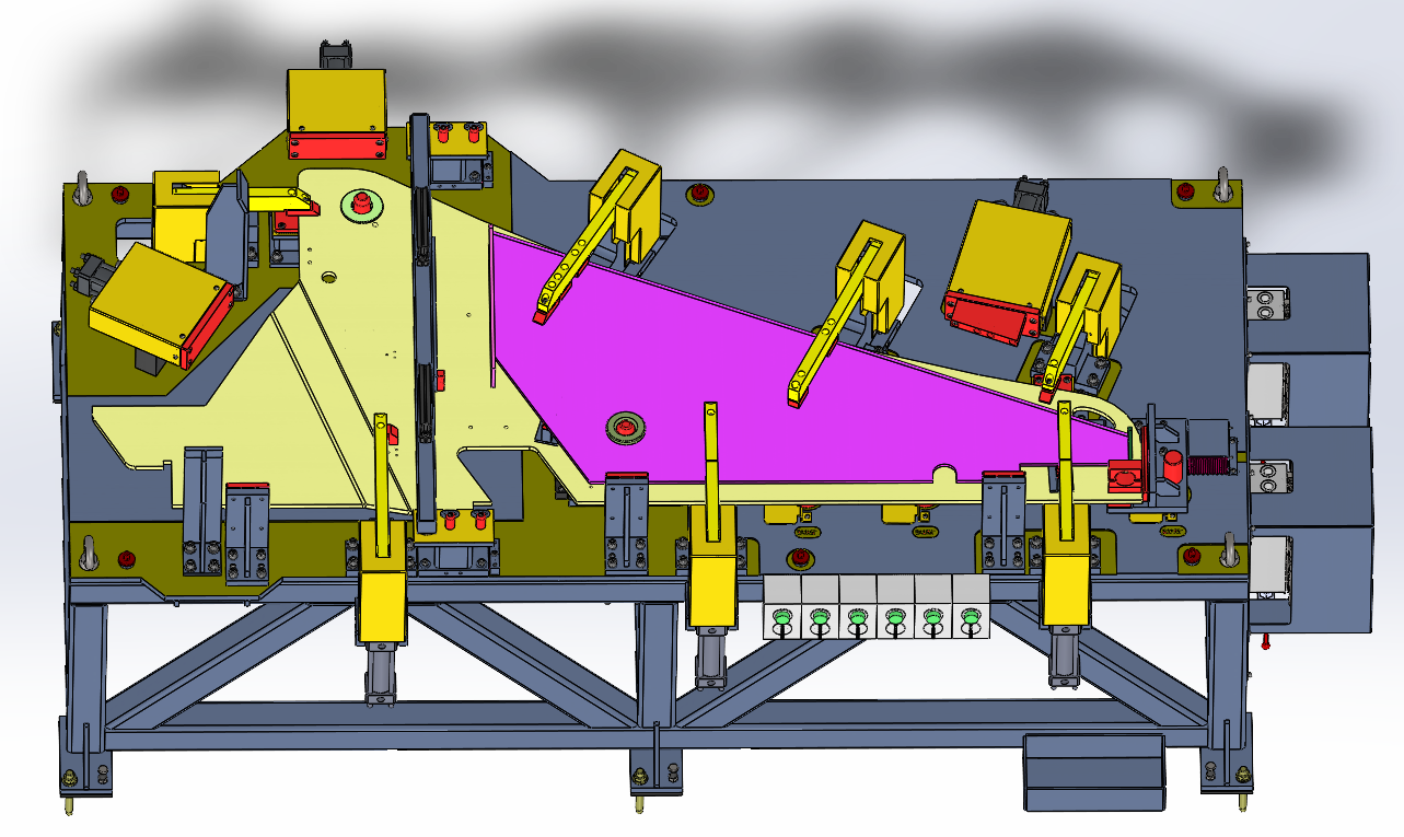 Right Side Panel Assembly & Welding Fixture