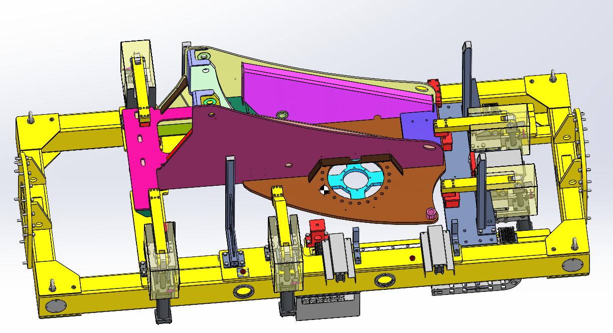 Assembly Welding Hydraulic Fixture