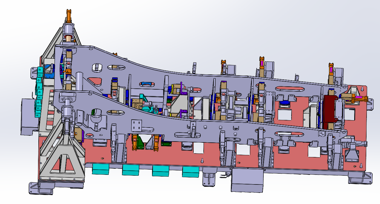 Vertical  Baffle Plates Assembly  Alignment