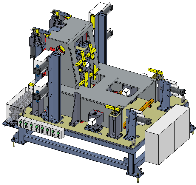 Rear Connecting Beam Assembly Fixture A