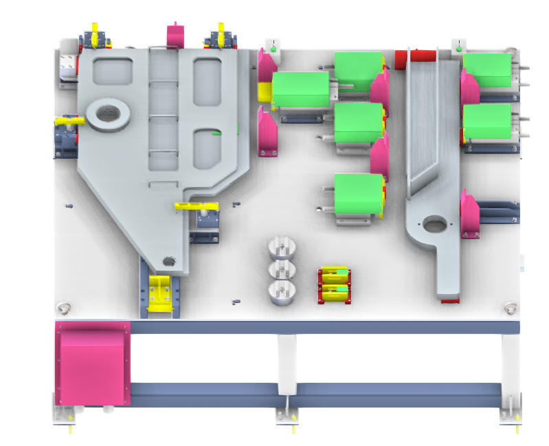 Cylinder & Scissor Lower Section Assembly Fixture