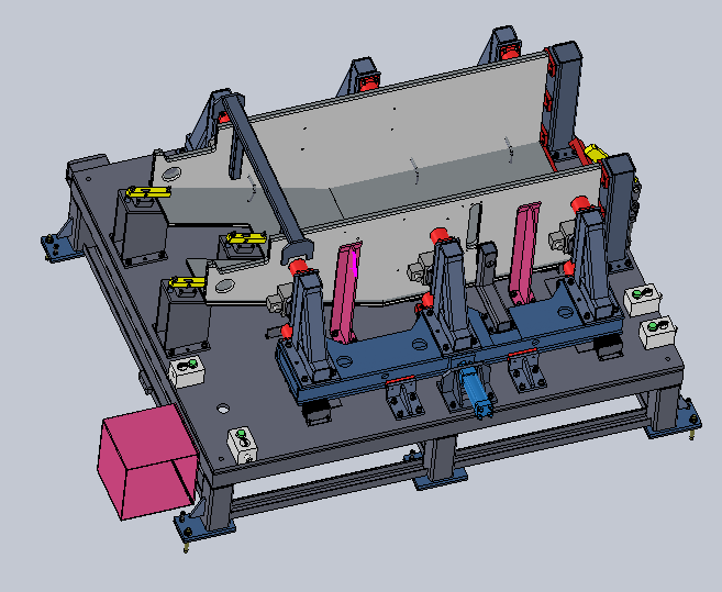 Upper Assembly of Front Connection Beam
