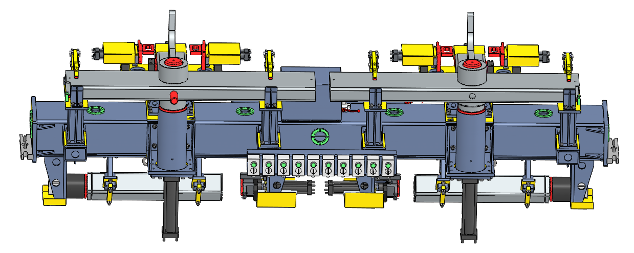 Wheel Hub Seat & Column Welding Fixture