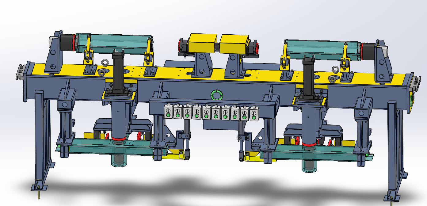 Wheel Hub Seat & Column Welding Fixture