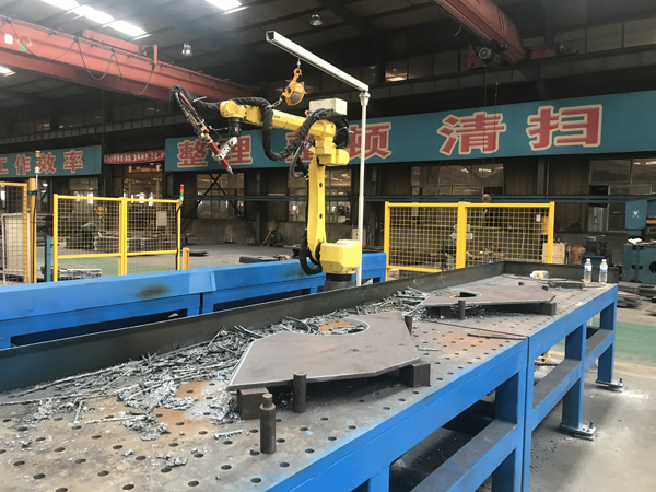 Robotic Flame Beveling System
