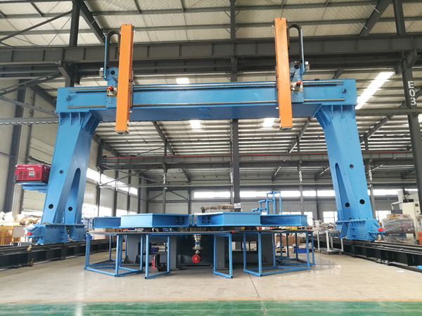 Gas Turbine Nozzle Dual-Cylinder Robotic Welding System