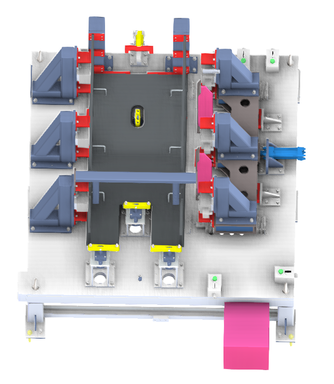 Upper Assembly of Front Connection Beam