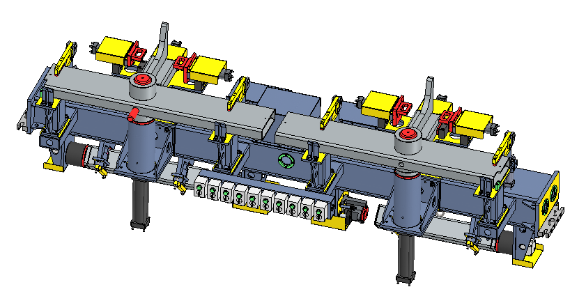 Wheel Hub Seat & Column Welding Fixture